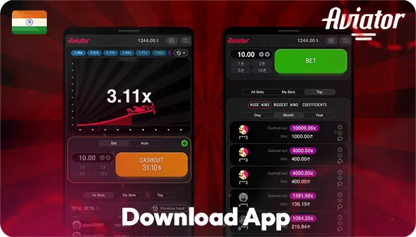 Download App Aviator Game Online Demonstration of the Aviator App
