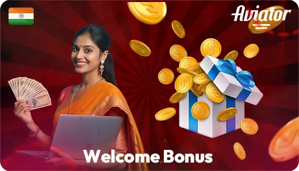Welcome Bonus at the First Deposit Aviator Game Online Indian Player Celebrates Big Bonuses and Cashback in the Aviator Game